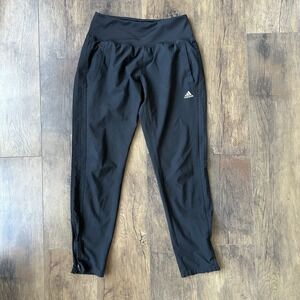 Women's Lightweight Black Adidas Climb A Light Workout Pant Sz Small Own The Run